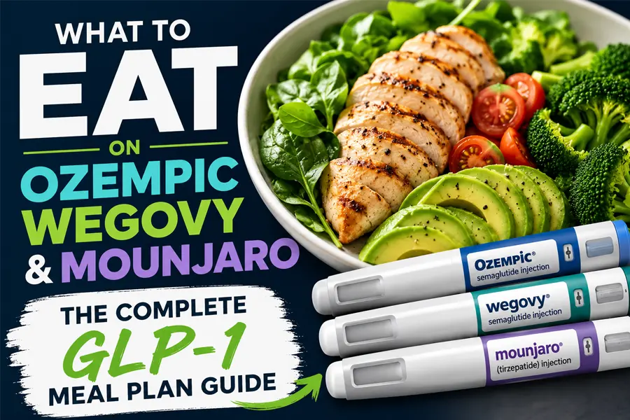 What to Eat on Ozempic, Wegovy & Mounjaro (GLP-1 Guide)