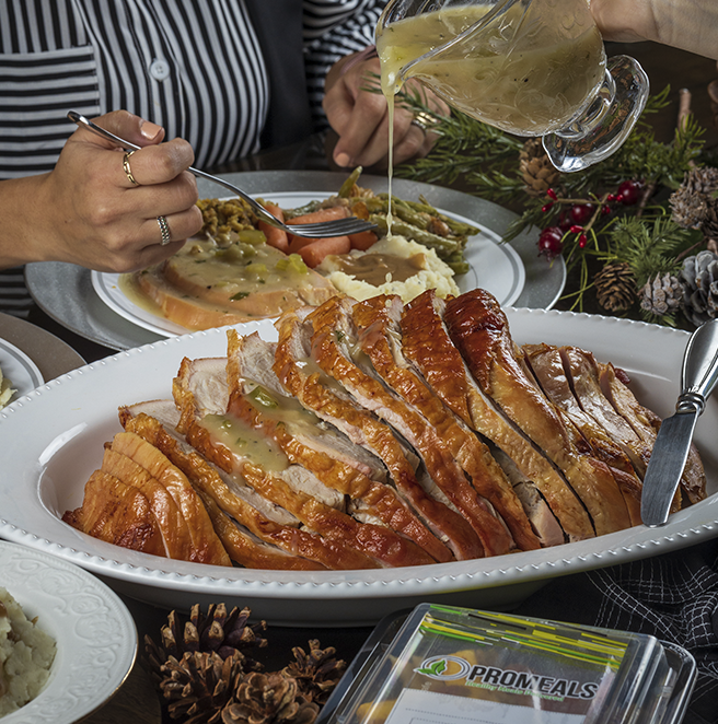 The Holiday Meal Delivery near me by MyProMeals.com'