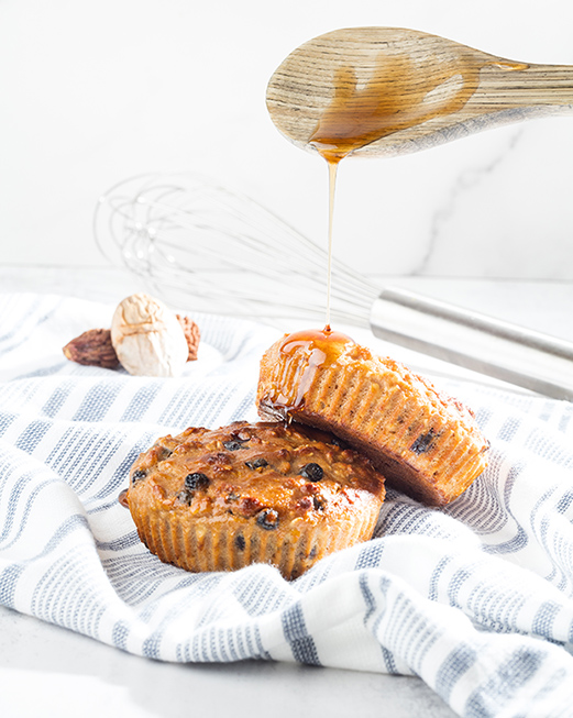 Blueberry-Oatmeal-Muffins