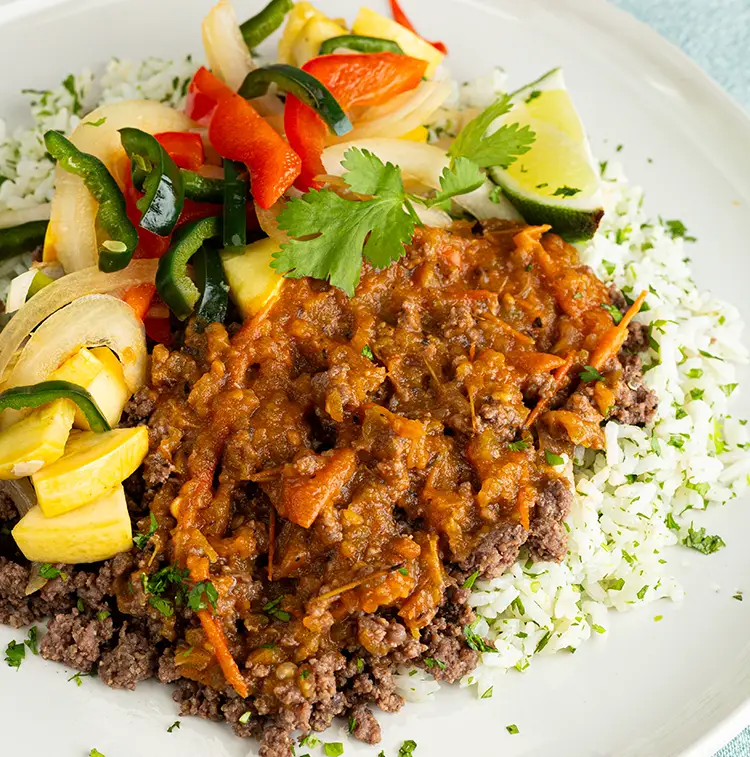 Acapulco Beef Fiesta Bowl | ProMeals Menu