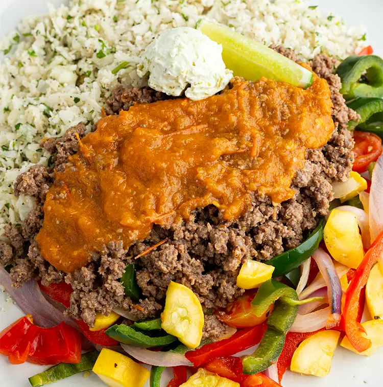 Acapulco Beef with Cauli-Rice | ProMeals Menu