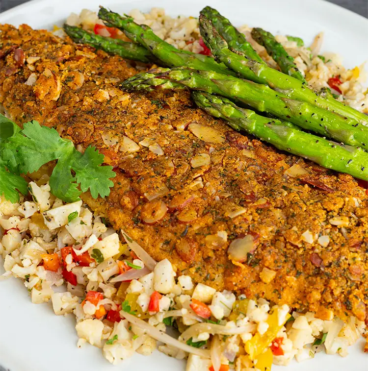 Almond Crusted Fish Fillet | ProMeals Menu