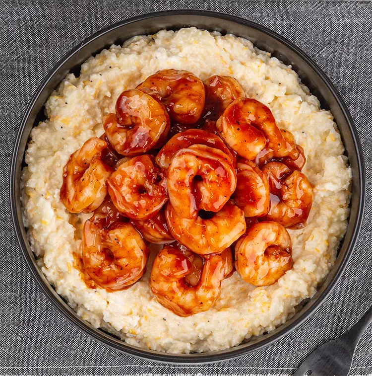 BBQ Shrimp and Gritsby MyProMeals.com