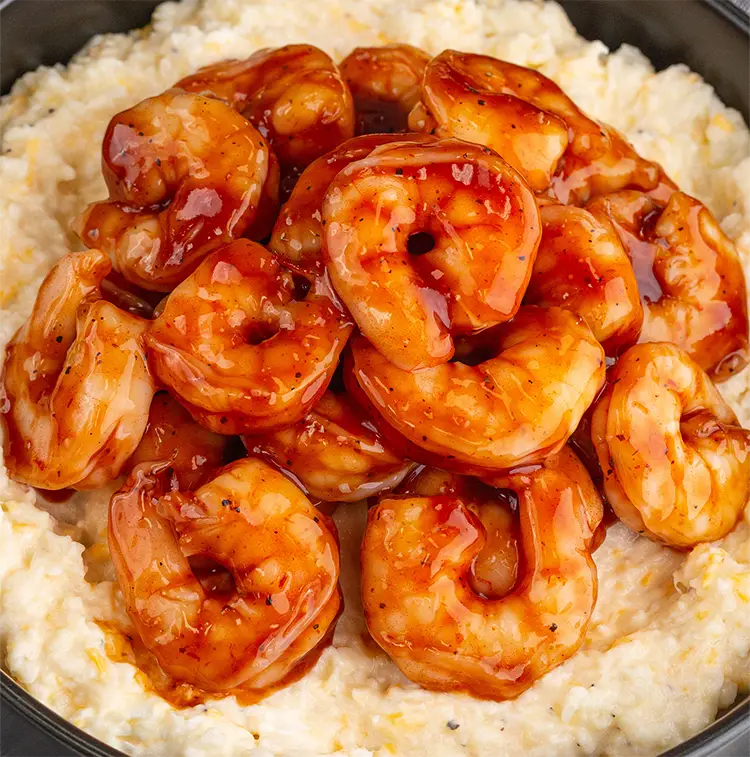 BBQ Shrimp and Grits | ProMeals Menu