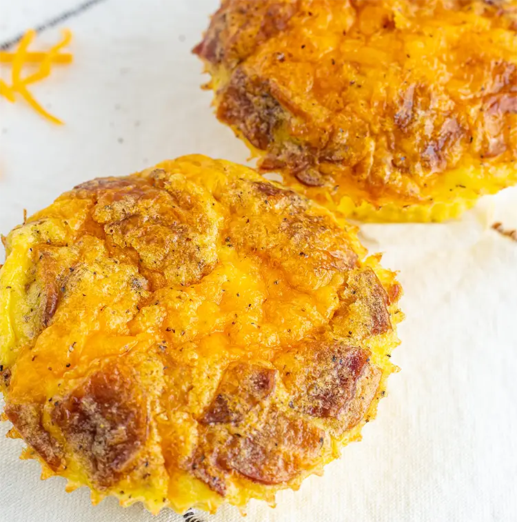 Bacon Cheese Breakfast Cups | ProMeals Menu