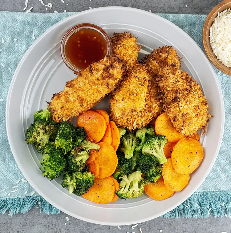 Baked Coconut Chicken Strips