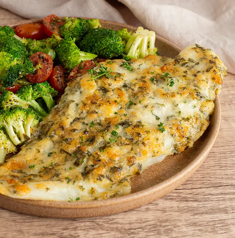 Basil Parmesan Fillet | ProMeals Menu