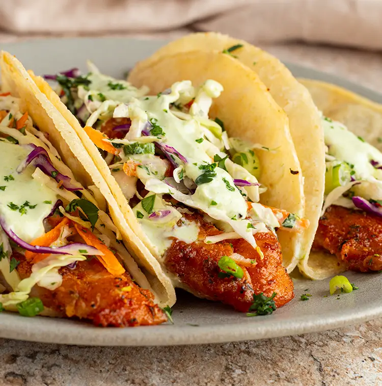 Blackened Fish Tacos | ProMeals Menu