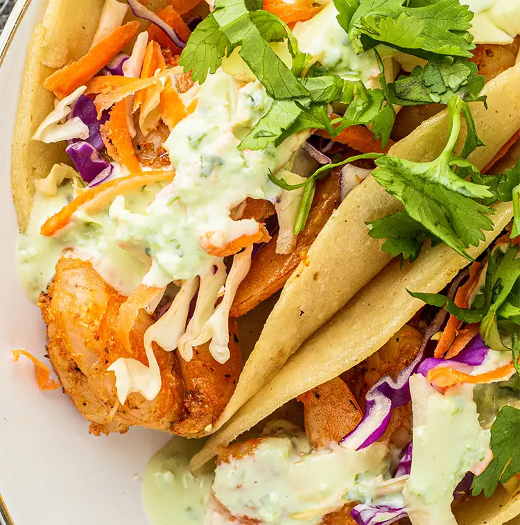 Blackened Shrimp Tacos | ProMeals Menu