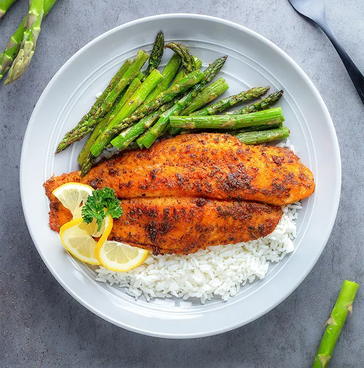 Blackened Swai Fillet