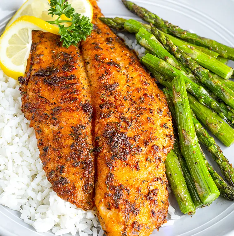 Blackened Swai Fillet | ProMeals Menu