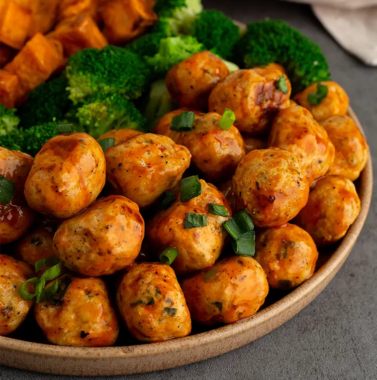 Buffalo Chicken Meatballs | ProMeals Menu