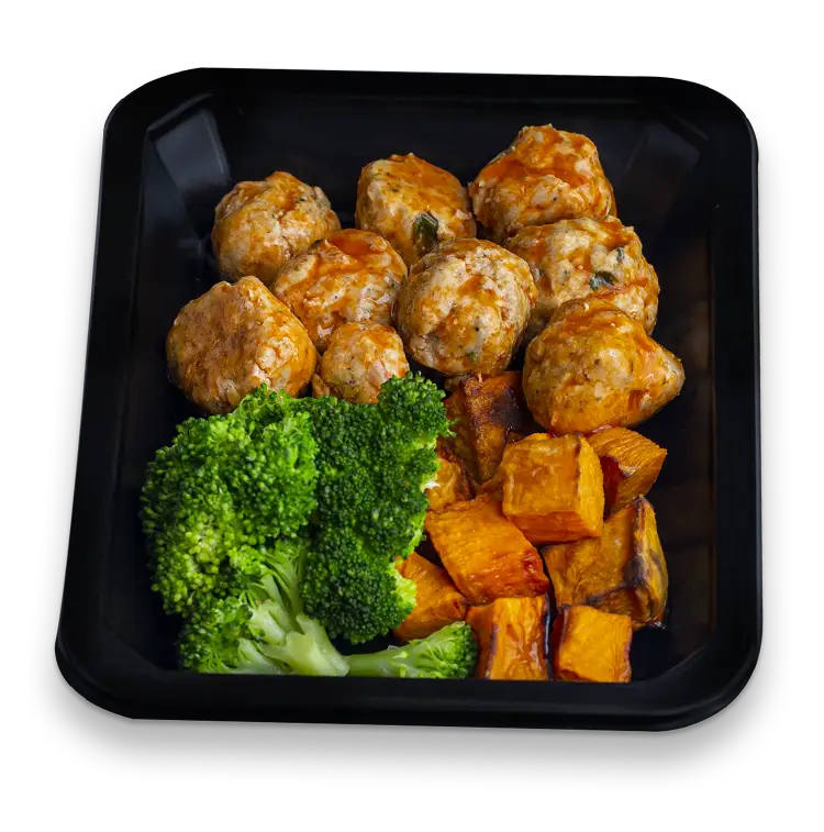 Buffalo Chicken Meatballs | ProMeals Menu