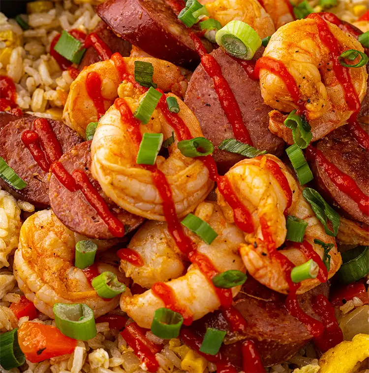 Cajun Fried Rice  | ProMeals Menu