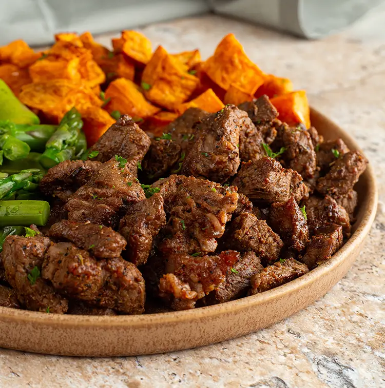Cajun Steak Bites | ProMeals Menu