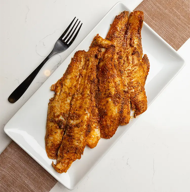 16oz Cajun Swai Fillet | Low Calorie Menu
