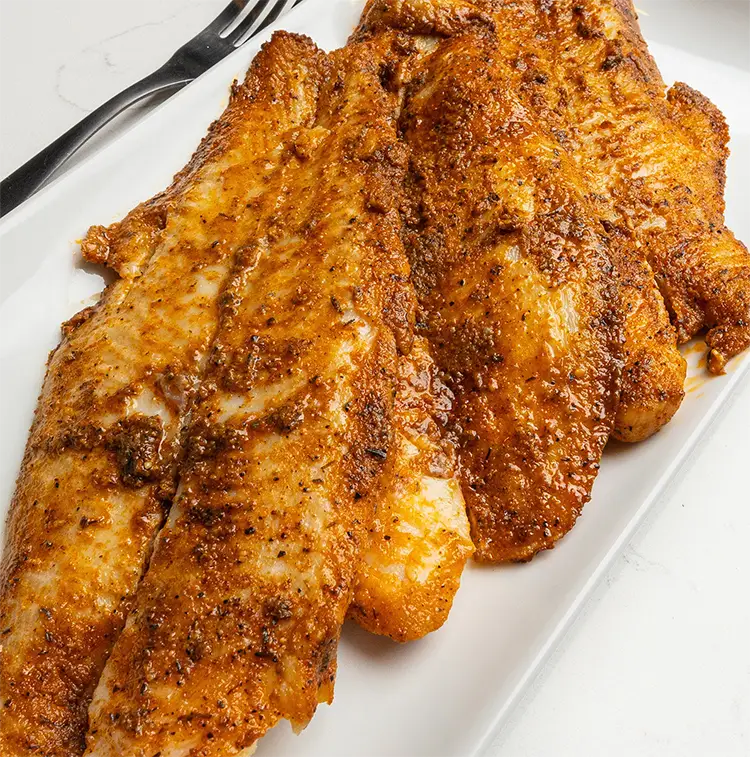 16oz Cajun Swai Fillet | Low Calorie Menu
