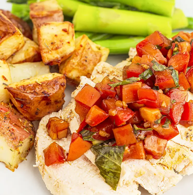 Chicken Bruschetta  | ProMeals Menu