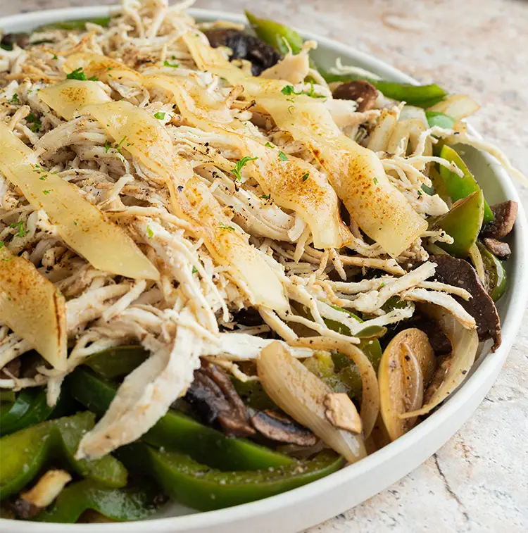 Chicken Philly Cheesesteak  | ProMeals Menu