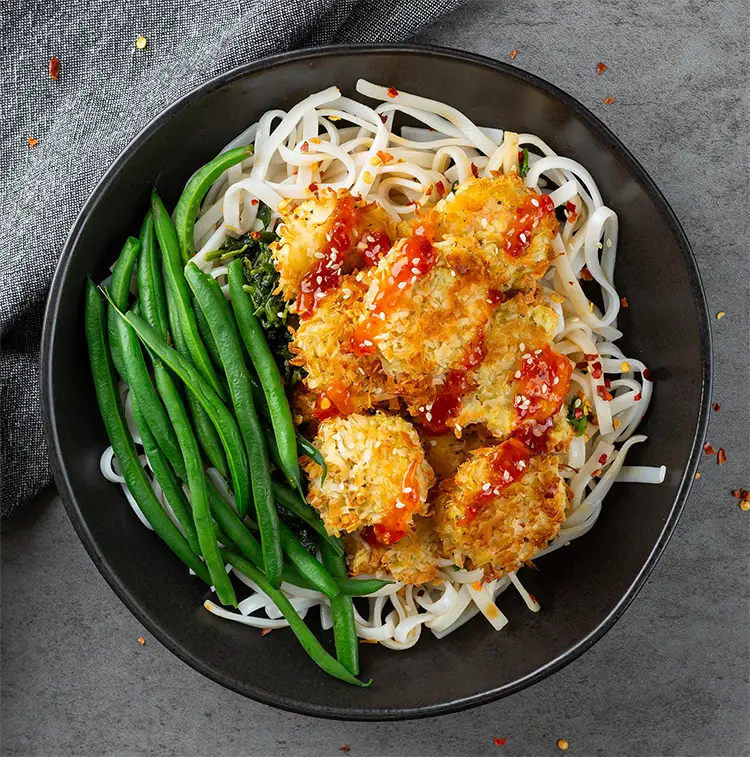 Coco-Lime Shrimp with Noodles