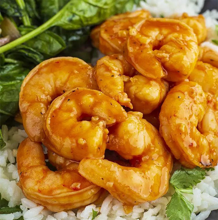 Coconut Shrimp and Spinach | ProMeals Menu