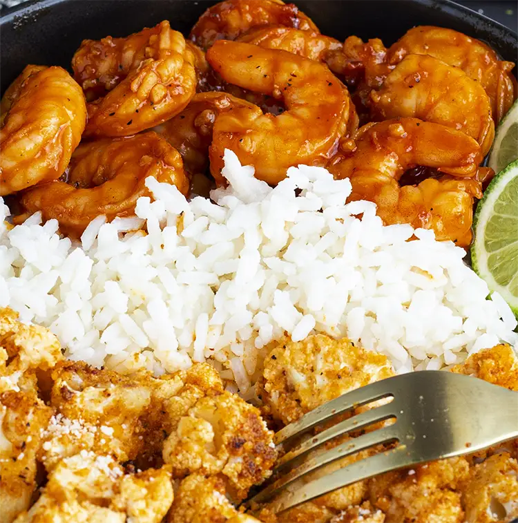 Coconut Sriracha Shrimp | ProMeals Menu