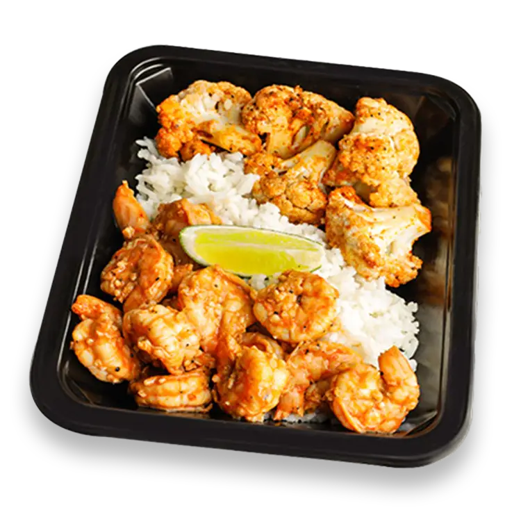 Coconut Sriracha Shrimp | ProMeals Menu