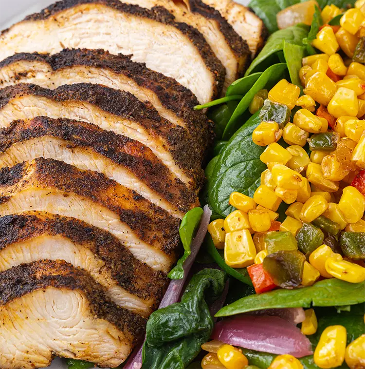 Coffee Rub Chicken | ProMeals Menu