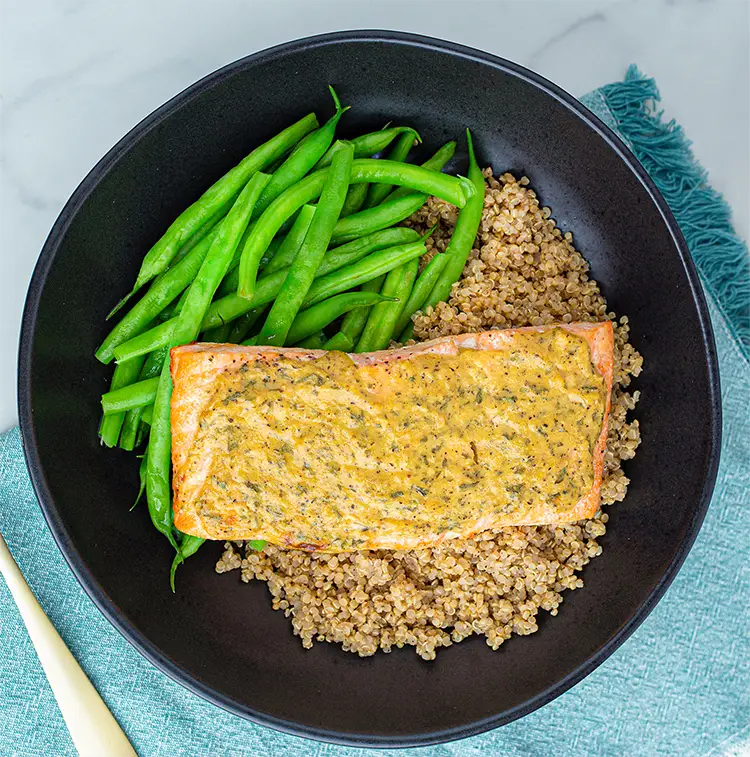 Dijon Baked Salmon