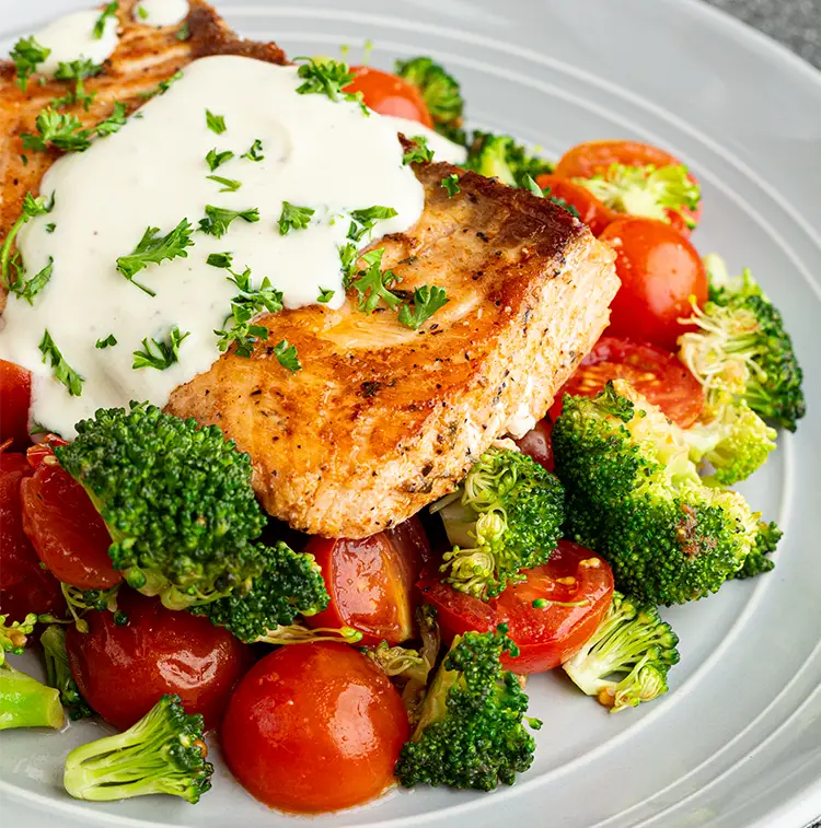 Dijon Cream Salmon | ProMeals Menu