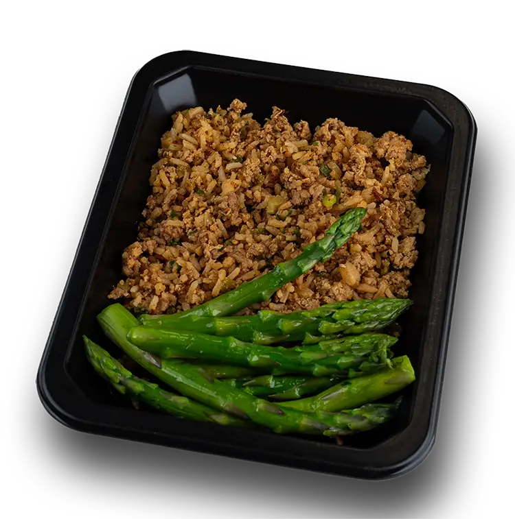 Dirty Rice with Turkey | ProMeals Menu