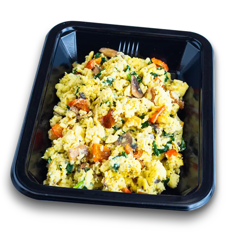 Double Protein Scrambled Eggs | High Protein Menu