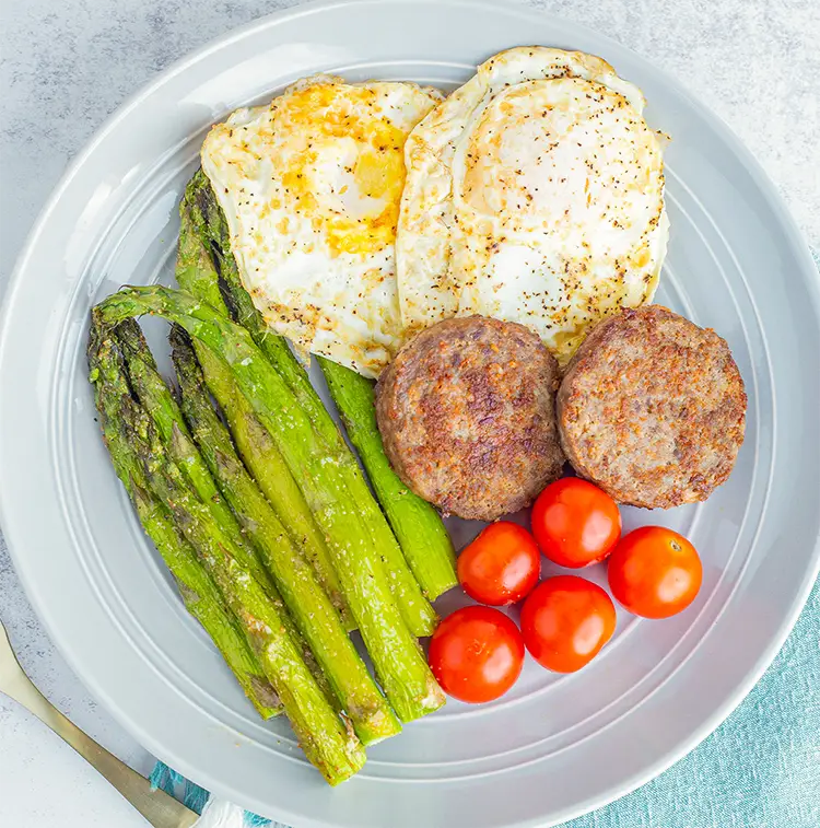 Fried Eggs and Sausage