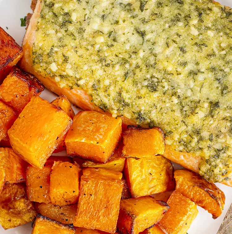 Garlic Butter Salmon | ProMeals Menu