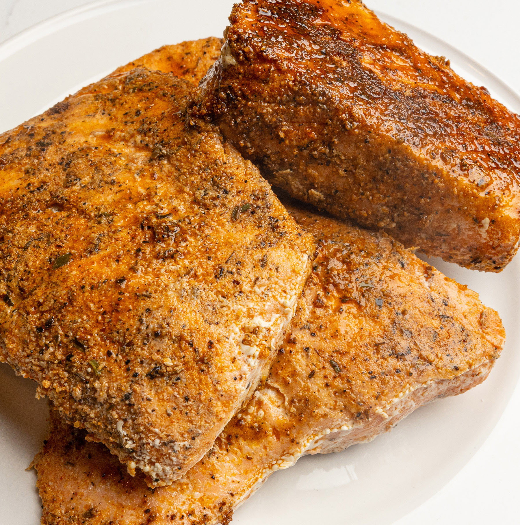 Grilled Cajun Salmon by the LB | Low Calorie Menu