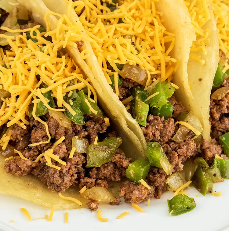 Ground Beef Tacos | ProMeals Menu