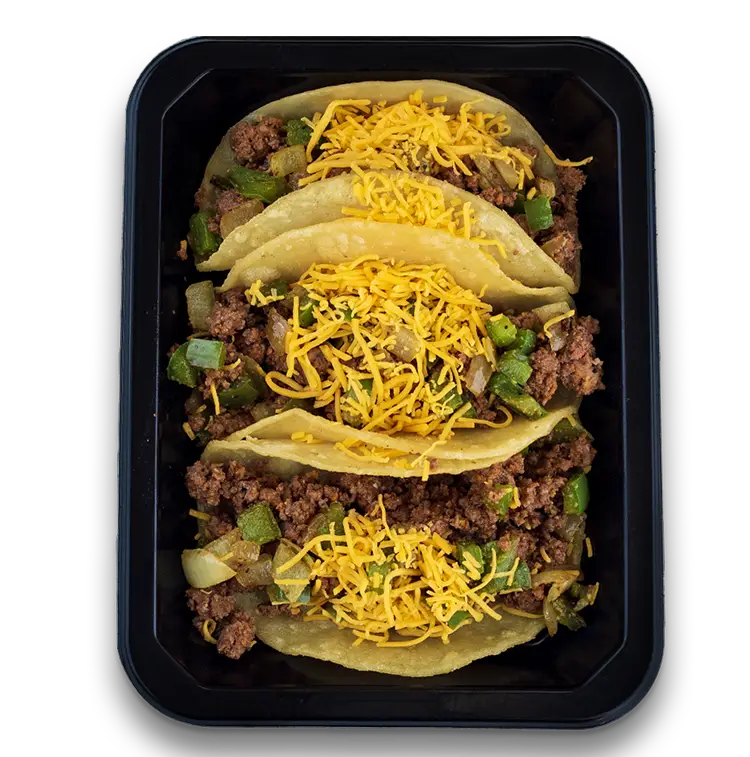 Ground Beef Tacos | ProMeals Menu