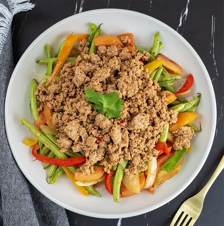 Ground Turkey Stir Fry