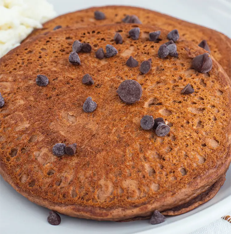 HP Chocolate Protein Pancakes | High Protein Menu