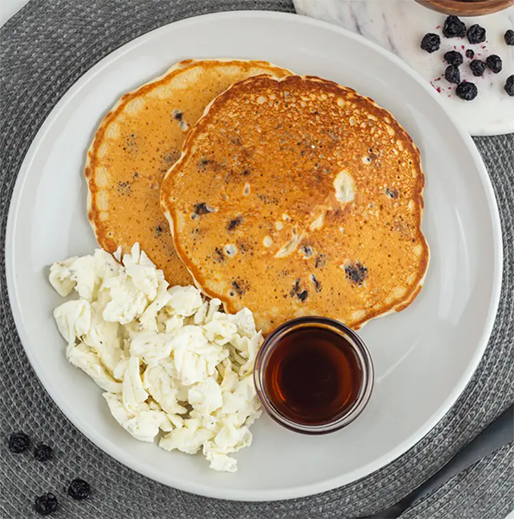 HP Very Berry Protein Pancakes | High Protein Menu