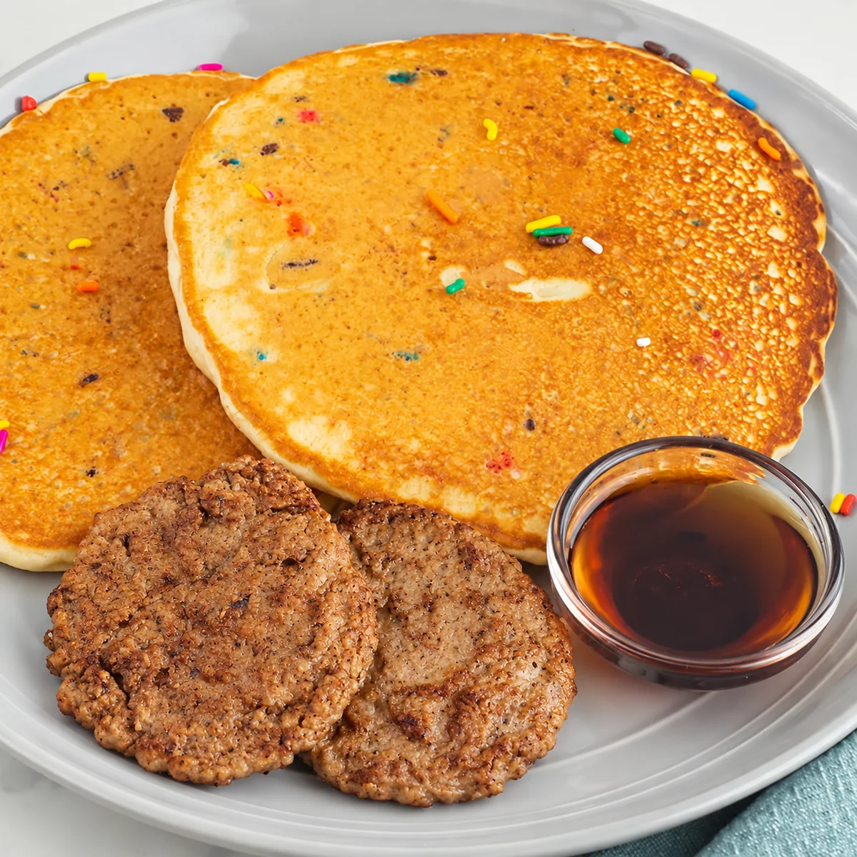 HP Birthday Cake & Turkey Sausage | ProMeals Menu