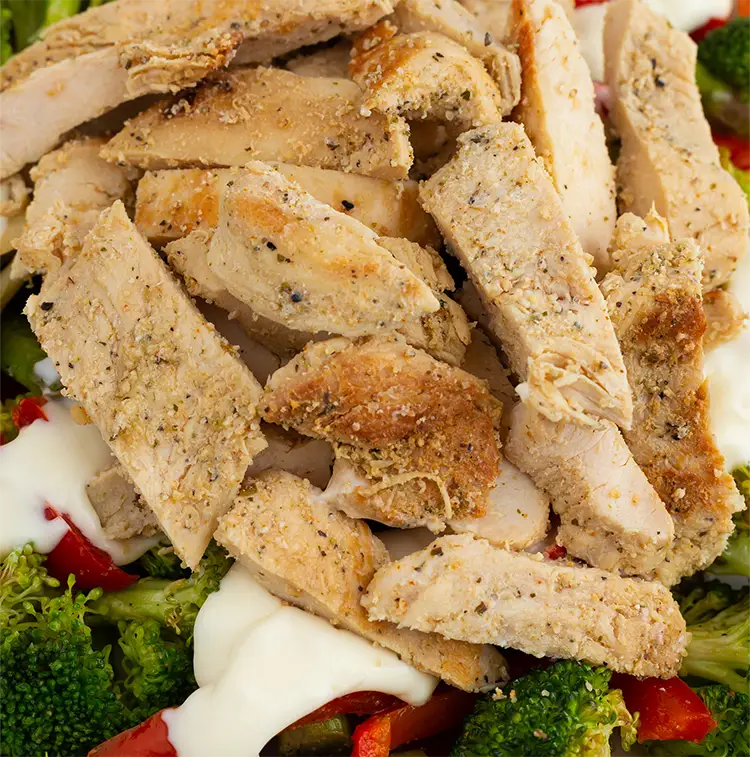 Keto Chicken Alfredo | ProMeals Menu