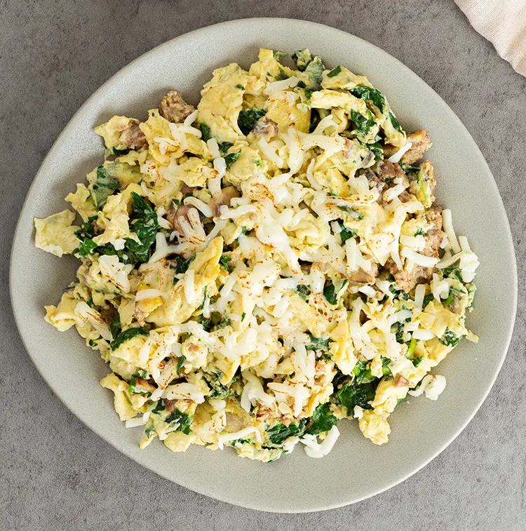 Scrambled Keto Eggs