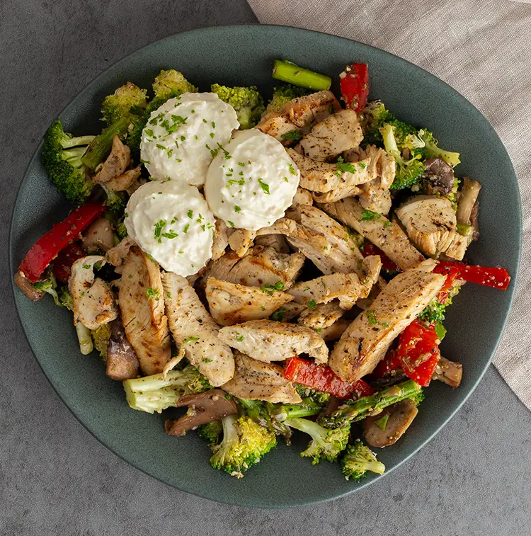 Keto Chicken Alfredo