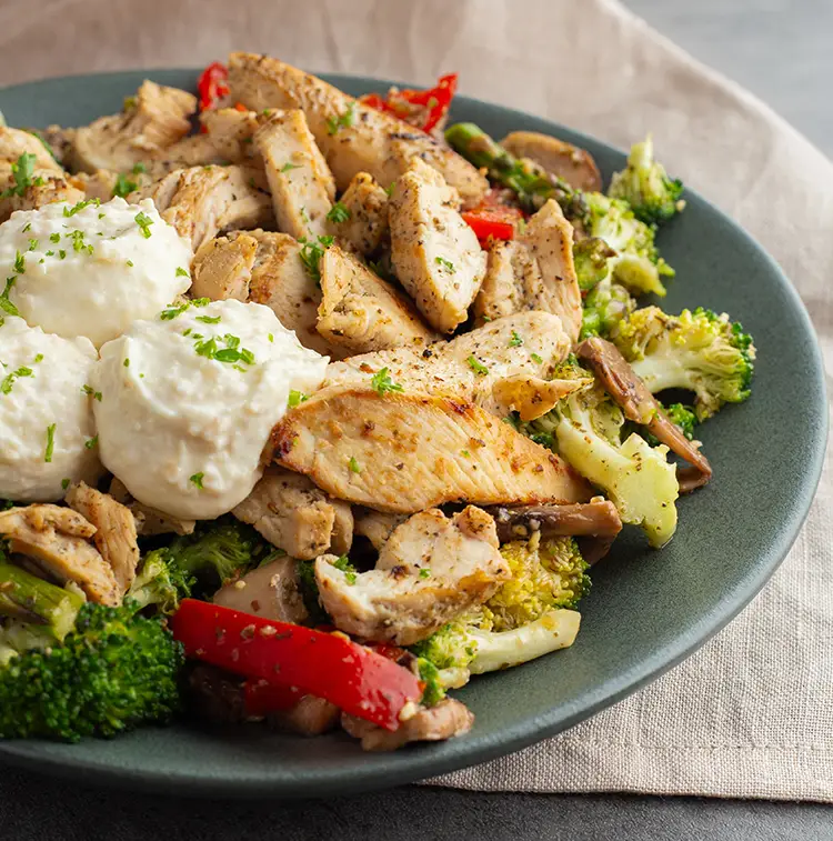 Keto Chicken Alfredo | ProMeals Menu