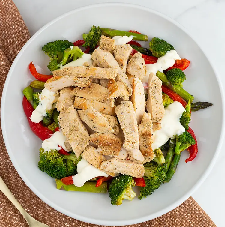 Keto Chicken Alfredo