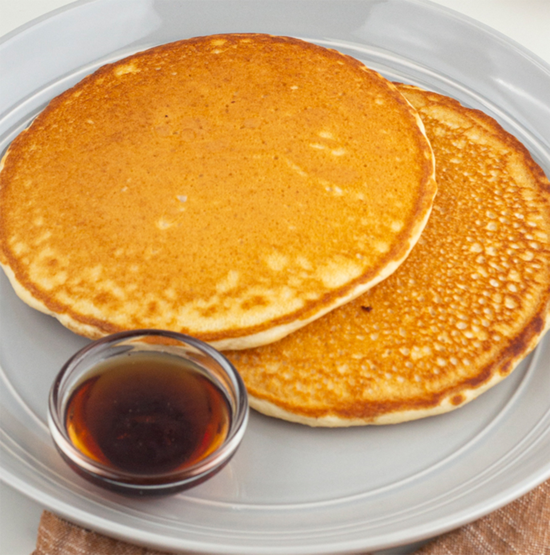 PB Caramel Protein Pancakes | Low Calorie Menu