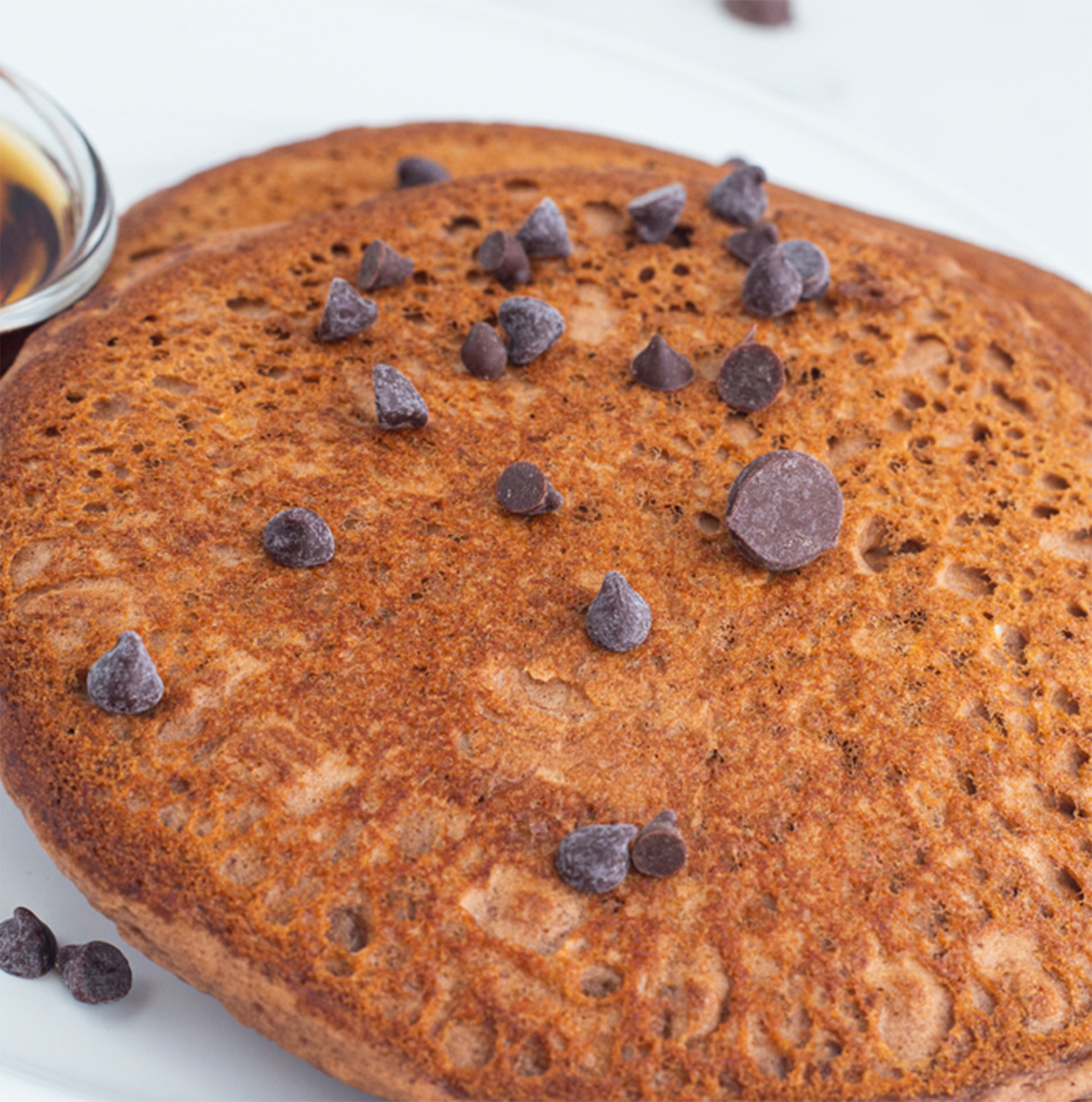 PB Chocolate Protein Pancakes | Low Calorie Menu