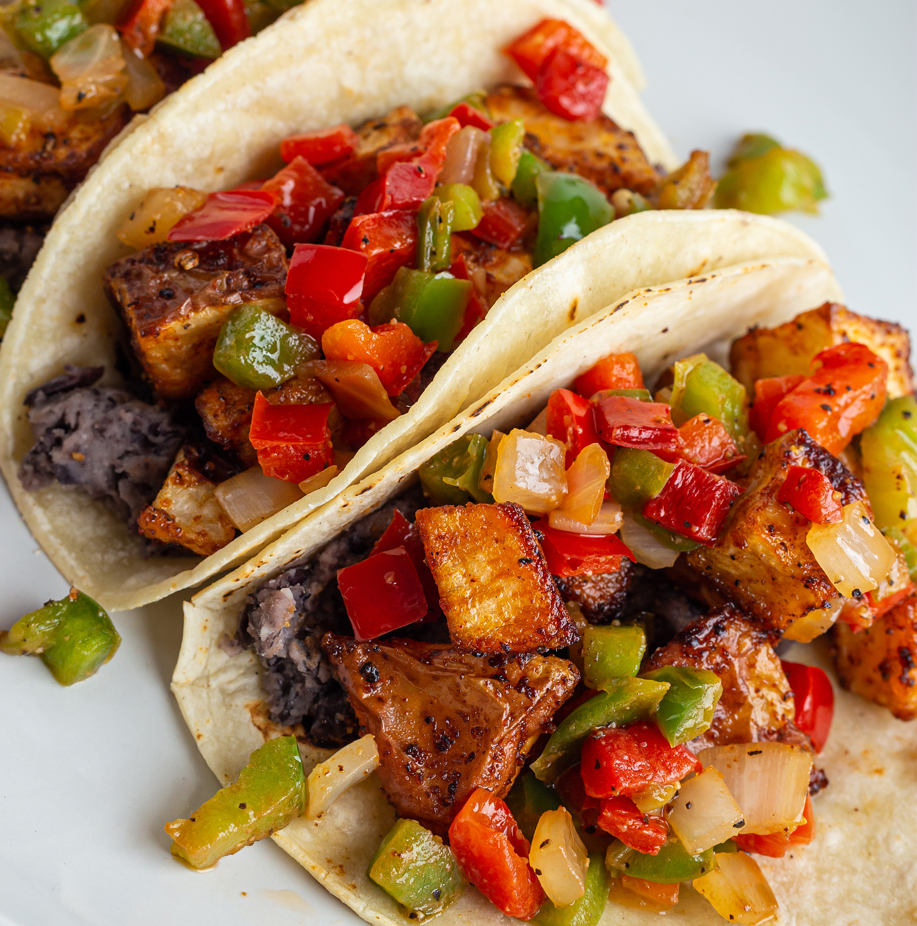 Plant Based Breakfast Tacos | Low Calorie Menu