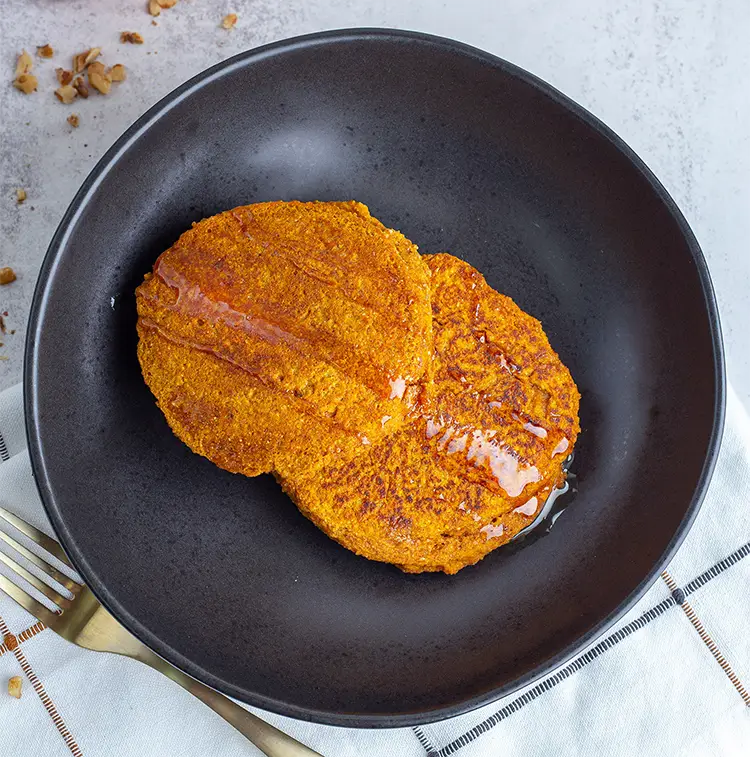Pumpkin Pancakes | Low Calorie Menu